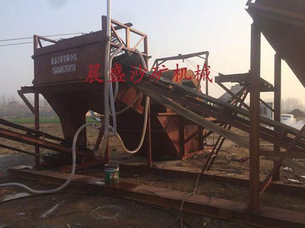 石粉（fěn）洗沙機（jī）的應用優點介紹
